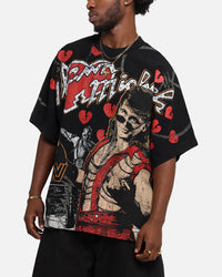 Culture Kings X WWE Shawn Michaels All Over Print T-Shirt Black