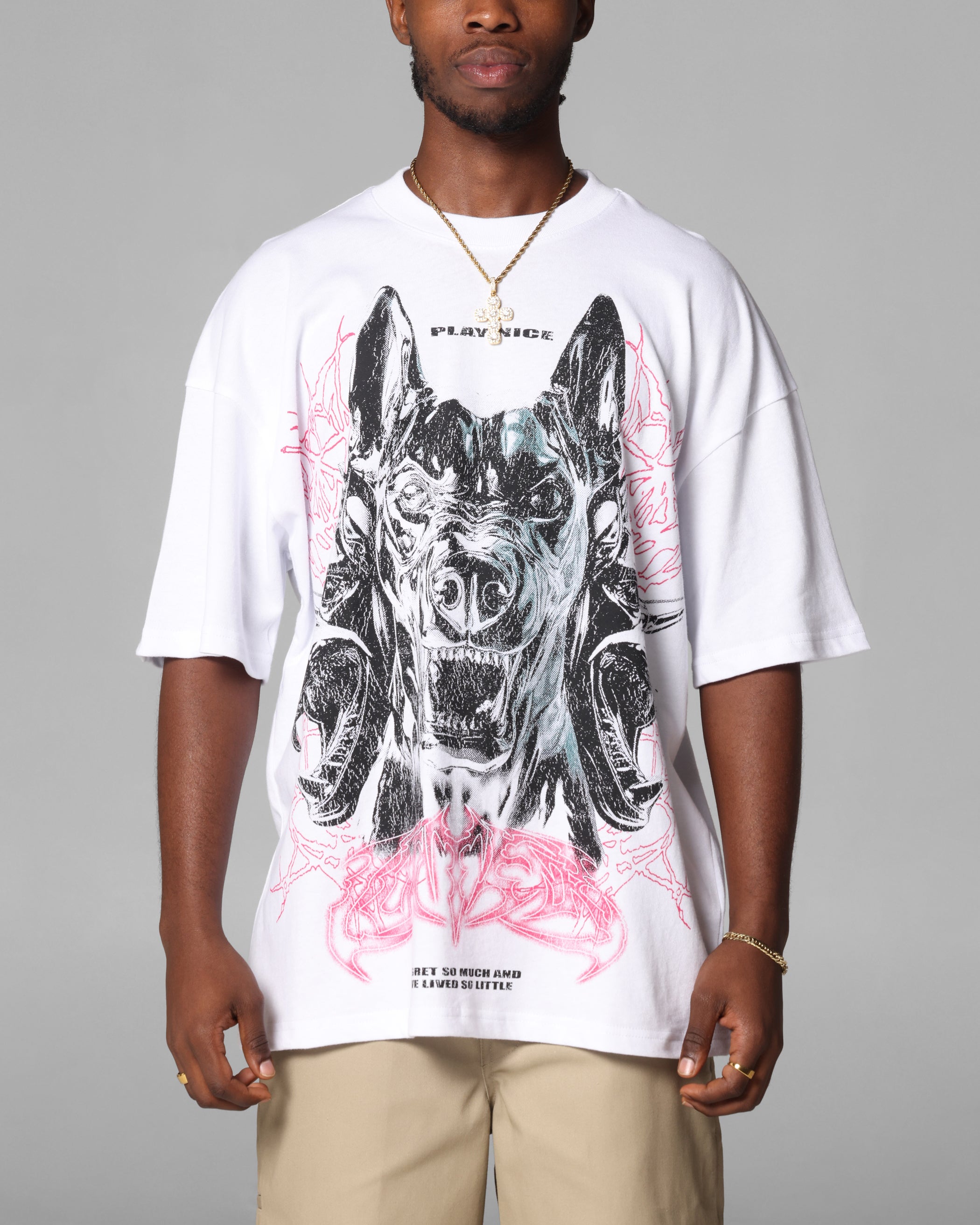 トップス Corteiz DOG POUND TEE White L Corteiz K9 T-shirt White Men's - SS22 - US