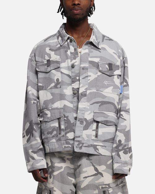 Loiter Combat Utility Jacket Snow Camo