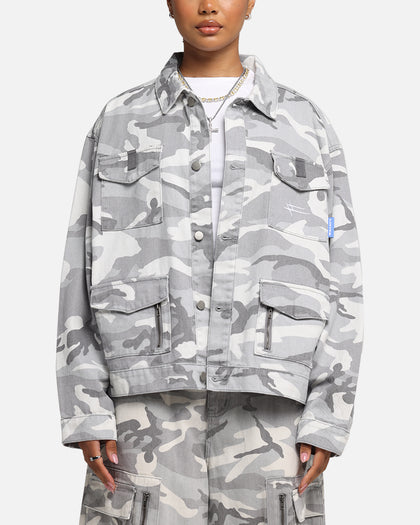 Loiter Combat Utility Jacket Snow Camo