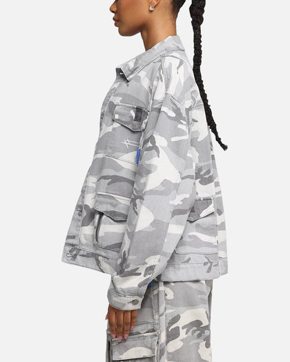 Loiter Combat Utility Jacket Snow Camo