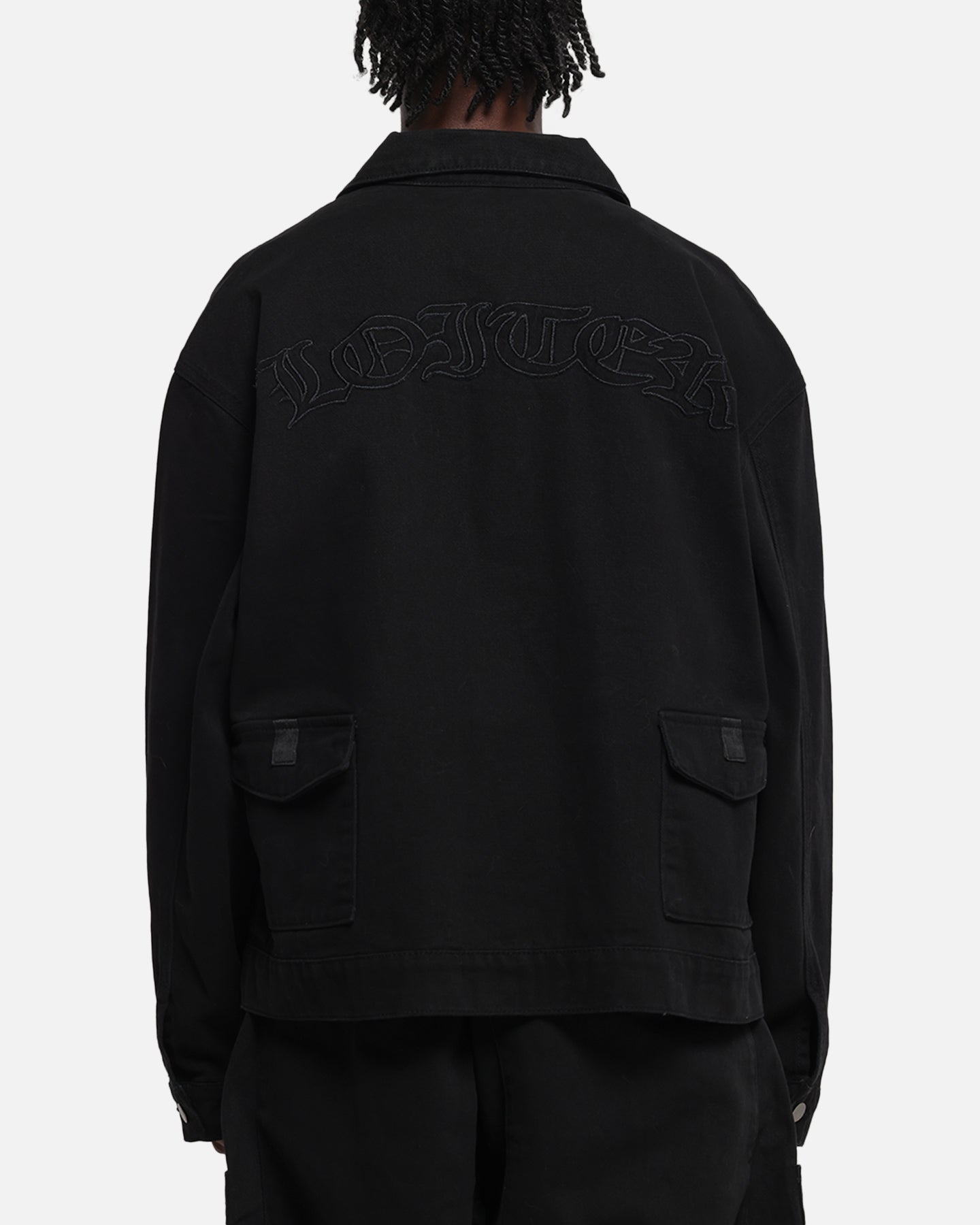 Loiter Combat Utility Jacket Washed Black | Culture Kings US