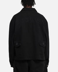 Loiter Combat Utility Jacket Washed Black