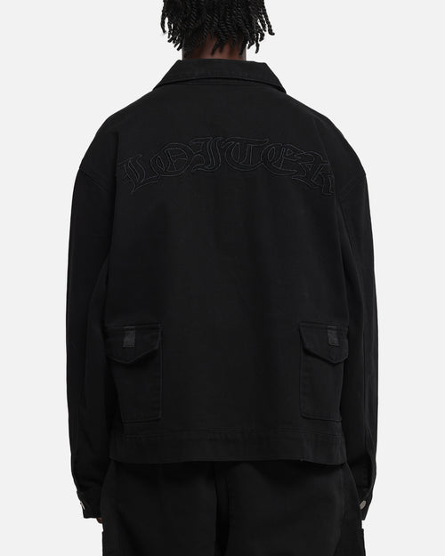 Loiter Combat Utility Jacket Washed Black