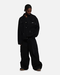 Loiter Combat Utility Jacket Washed Black