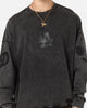 Pro Standard Los Angeles Dodgers 'Wash Vanguard' Fleece Crewneck Washed Black