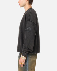 Pro Standard New York Yankees 'Wash Vanguard' Fleece Crewneck Washed Black