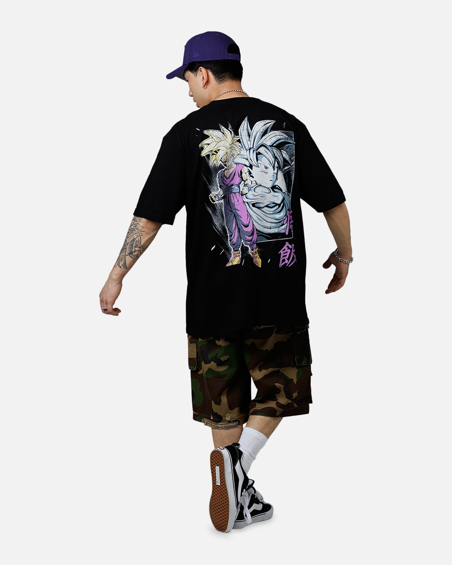 K-POP・アジア gohan Bioworld Dragon Ball Z Cell Games Saga Gohan T-Shirt Black