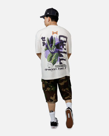 Bioworld Dragon Ball Z Perfect Cell T-Shirt Off White