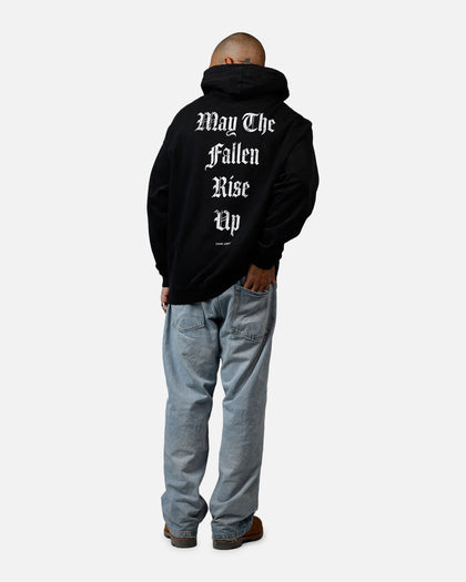 Saint Morta Fallen Rising Boxy Hoodie Black