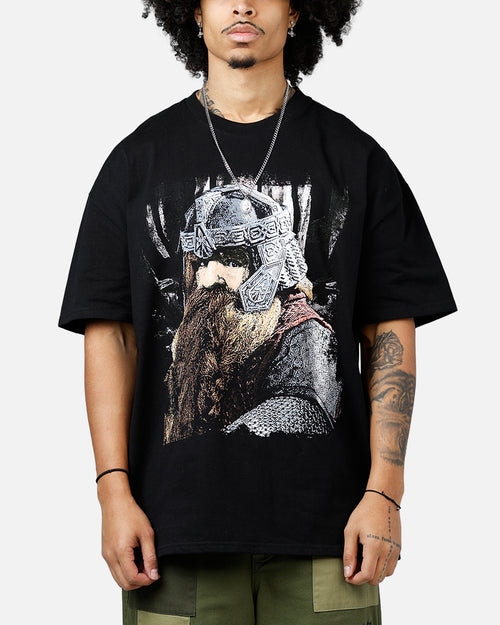73Studio X The Lord Of The Rings Gimli Heavyweight T-Shirt Black