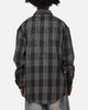 Saint Morta Spray Long Sleeve Flannel Shirt Grey