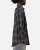 Saint Morta Spray Long Sleeve Flannel Shirt Grey