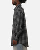 Saint Morta Spray Long Sleeve Flannel Shirt Grey