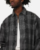 Saint Morta Spray Long Sleeve Flannel Shirt Grey