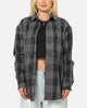 Saint Morta Spray Long Sleeve Flannel Shirt Grey