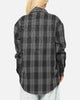 Saint Morta Spray Long Sleeve Flannel Shirt Grey