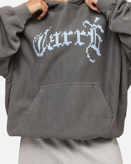 Carre Game Over Hoodie Washed Charcoal