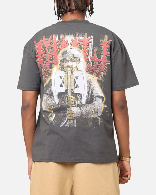 American Thrift X The Lord Of The Rings Gimli Heavy T-Shirt Black Wash