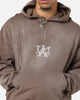 The Anti Order Post Season Boxy Hoodie Sunfade Brown