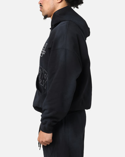 The Anti Order Post Season Zip Hoodie Sunfade Black