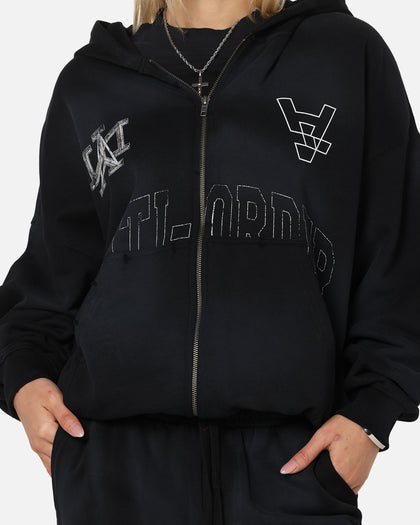 The Anti Order Post Season Zip Hoodie Sunfade Black