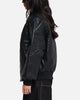 Loiter Fury Vegan Leather Jacket Washed Black