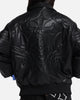Loiter Fury Vegan Leather Jacket Washed Black