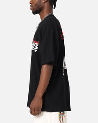 Ed Hardy Flaming Skull T-Shirt Black