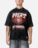 New Era San Francisco 49ers Boxy Essentials T-Shirt Washed Black