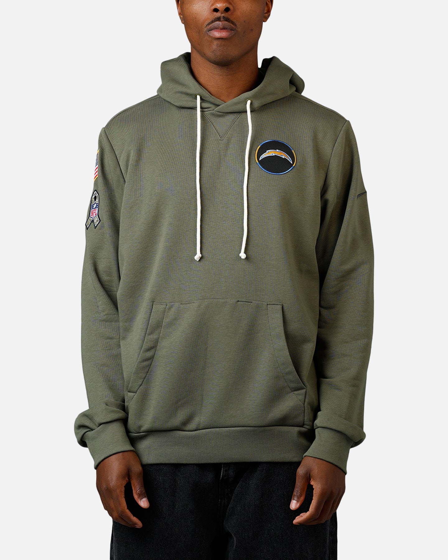Nike Los Angeles Chargers Salute To Service Hoodie Olive | Culture