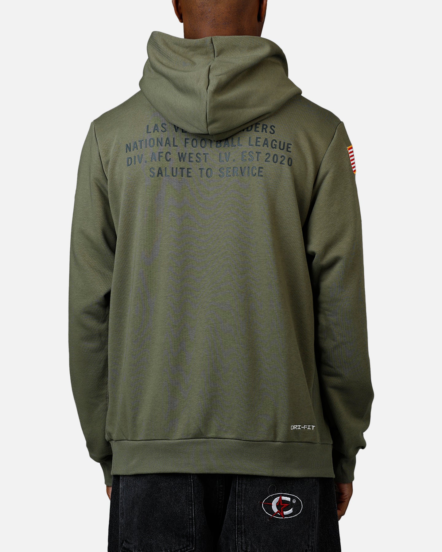Nike Las Vegas Raiders Salute To Service Hoodie Olive | Culture