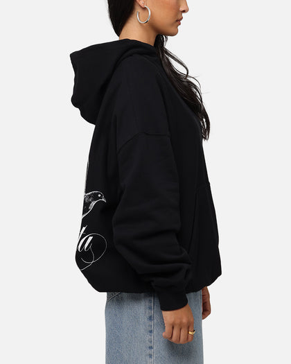 Saint Morta Doves Boxy Hoodie Black