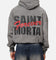 Saint Morta Forever Boxy Hoodie Washed Charcoal
