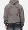 Saint Morta Worldwide Boxy Hoodie Washed Charcoal