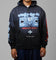 Loiter Void Zip Up Hoodie Washed Black