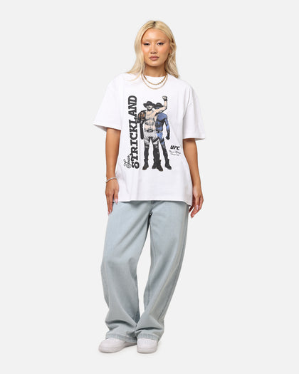 UFC By Culture Kings Sean Strickland Heavy T-Shirt White