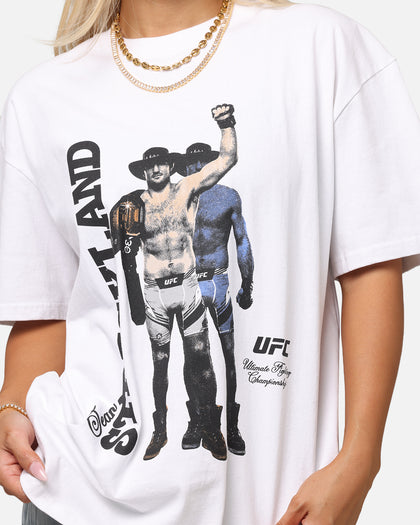 UFC By Culture Kings Sean Strickland Heavy T-Shirt White