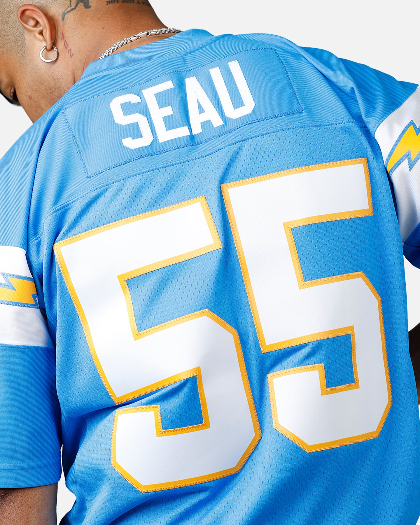 Mitchell & Ness Los Angeles Chargers Junior Seau #55 Legacy Jersey