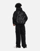 Saint Morta Cursive Boxy Hoodie Black