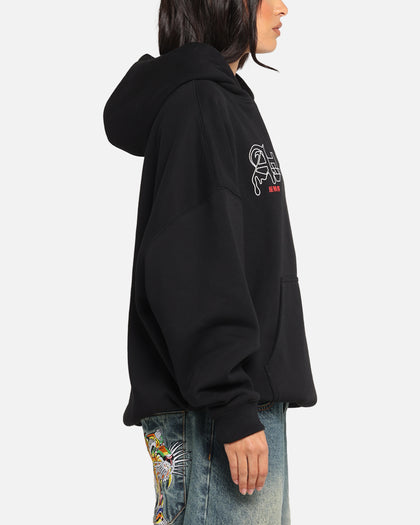 The Anti Order Arcade Boxy Hoodie Black