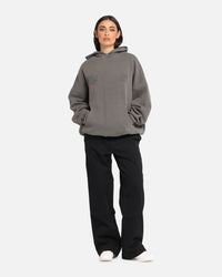 The Anti Order Arcade Boxy Hoodie Washed Charcoal