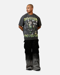 Goat Crew Marvel Sinister Six Doctor Octopus Heavyweight T-Shirt Black Wash