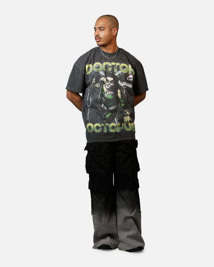 Goat Crew Marvel Sinister Six Doctor Octopus Heavyweight T-Shirt Black Wash