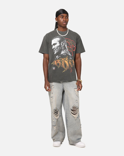 Culture Kings X WWE Randy Orton Heavyweight T-Shirt Black Wash