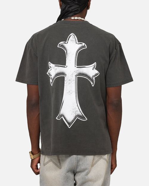 Culture Kings X WWE Rey Mysterio Big Head Heavyweight T-Shirt Black Wash