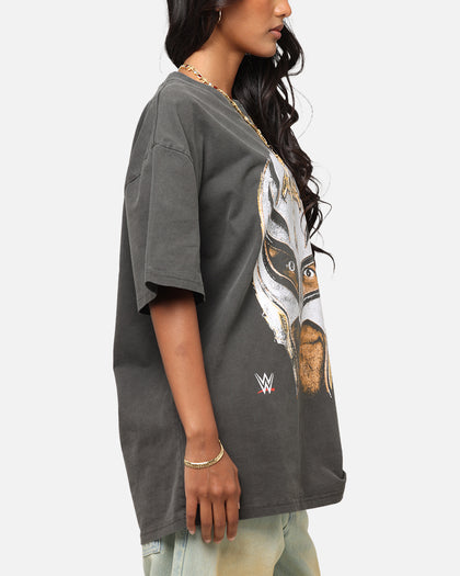 Culture Kings X WWE Rey Mysterio Big Head Heavyweight T-Shirt Black Wash