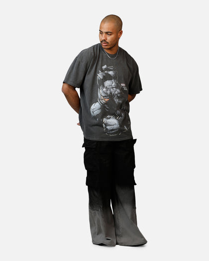Goat Crew Marvel Sinister Six Rhino Heavyweight T-Shirt Black Wash