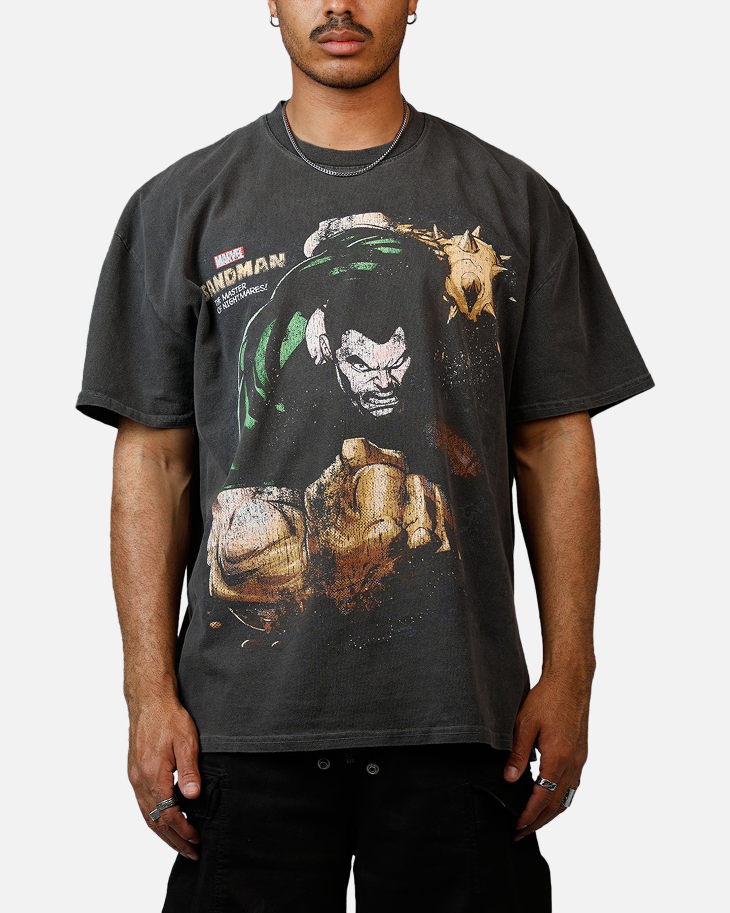 Goat Crew Marvel Sinister Six Sandman Heavyweight T-Shirt Black