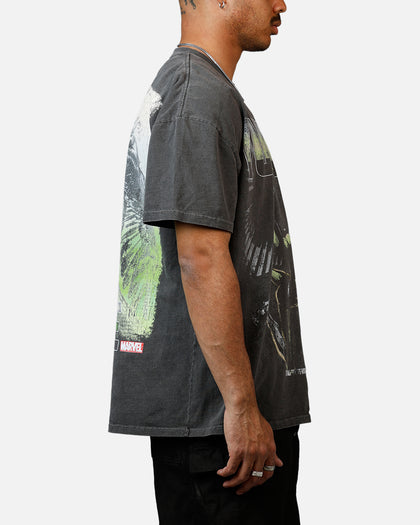 Goat Crew Marvel Sinister Six Vulture Heavyweight T-Shirt Black Wash